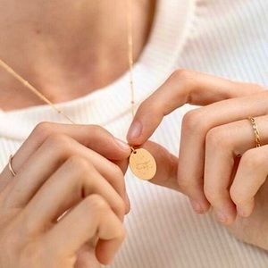 Gemini Bohemian Zodiac Astrology Charm Necklace